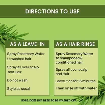 Rosemary Water, Hair Spray For Regrowth (Pack of 3 & 6)