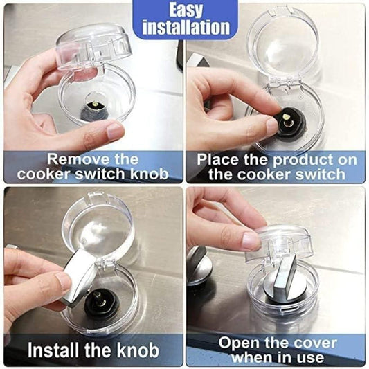 Gas Stove Knob Cover Pack of 4