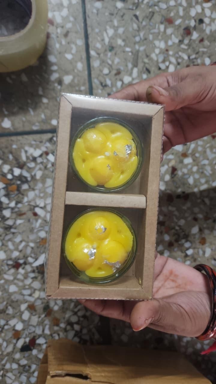 Rasmalai Scented Candle (Pack of 2)